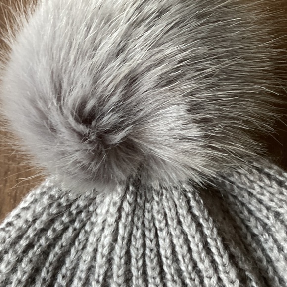 Victoria’s Secret gray beanie - Picture 3 of 12